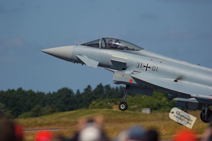 NIKON D700 . 1/2000 sec. f/5 . 500mm . ISO250 . ⒸPernille Fjeldgaard - Danish_Airshow_Karup_2014_19